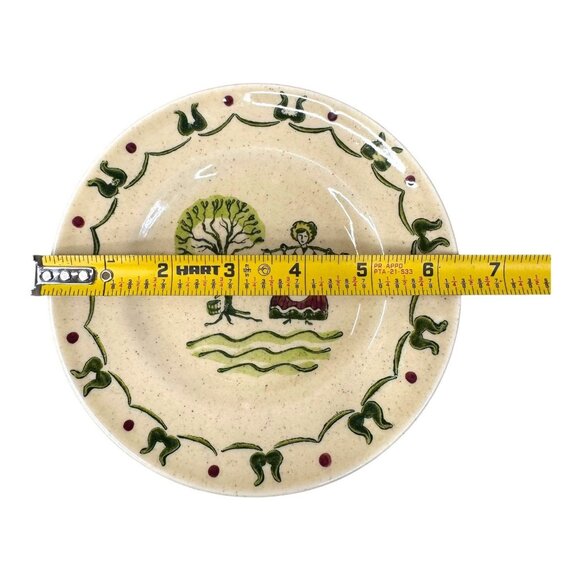 Metlox Poppy Trail Homestead Provincial 6.5" Bread Butter Plate Set of 4 READ - Picture 6 of 8